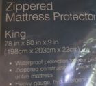 022415933766 King Zippered Mattress Protector