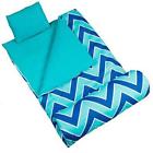097277175517 Zigzag Lucite Wildkin Original Sleeping Bag Child Or Teen 66 By 30 Inch