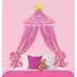 7147319 14027 Wallies Wallcoverings Peel Stick Vinyl Headboard Pink Canopy 714731140279