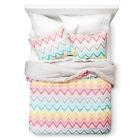 16880149 Xhilaration Pink Chevron Print 490601012821