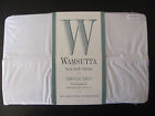 200 96 Wamsutta Flat Twin 244cm. Sheet Ct 168 66 Thread " Pre-laundered Usa