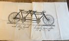 200009 Jozie B And They Lived Happily Ever After Bicycle Pillowcase Set Euc White Black