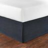 213741 Poppy Fritz Denim Tailored Bedskirt Queen Navy 883893411418