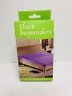307092 Eeekit Crisscross Adjustable Bed Fitted Sheet Straps Suspenders Gripper Fastener