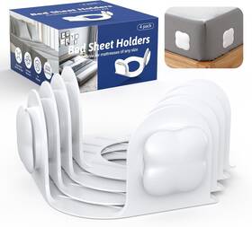 321 313044211210 Sheet Holders Lock Bed Grippers - Fitted Holder For Corners Keep She
