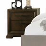 347067 Homeroots Furniture Tobacco Wood Nightstand 4512839708317