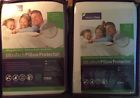3473 Healthy Sleep Two Ultra Tech Pillow Protectors Nwt