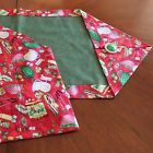 40164 Bbq 13x42 Reversible Valentine Camping Table Runner Topper Handmade