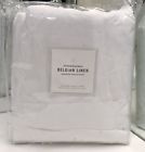 414230540005 Restoration Hardware Stonewashed Belgian Linen Cover King White