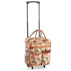 43300 Collections Butterfly Small Luggage Tapestry Rolling Tote Bag 191121132548