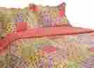 4500vcmade-4fq Pegasus Home Fashions Vintage Madeline Reversible Quilt Sham Set Full Queen Size 760028119435