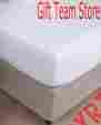 508122 Soft Fitted Sheet Queen Size White Microfiber Deep Pocket Bedding New 034687508122