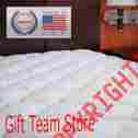 508245 Unbranded Hypoallergenic Queen Size Mattress Extra Plush Fitted Bed Topper Soft Cover New 034687508245