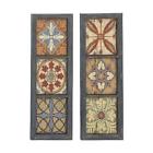 53299 Benzara Decorative Wood Wall 758647532995