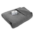 53590028 Biddeford Blankets New Microplush Electric Blanket King Charcoal 657812161155