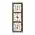 8373031 55258 Benzara The Wonderful Wood Metal Wall Panel 837303552581