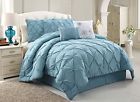 6-pc Pintucked Lilly Prices Full Set Comforter