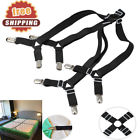 670924939740 Unbranded Adjustable Crisscross Bed Fitted Sheet Holder Straps