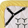 6916025785799 Unbranded Adjustable Bed Sheet Mattress Pads Triangle Straps