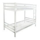 714801175729 Kennynelvis Metal Bunk Bed White