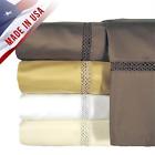 736425510663 Princeton Coll 800tc Pillowcase Pair Ivory