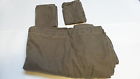736425563140 Gotham Linen Veratex 100 Duvet Sett Queen Brown Made In The Usa