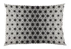 74487fpcs 1 Bella Casa One Geo Stars Fleece Standard Pillow Case