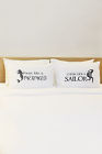 75335cse Bella Casa One Piece Mermaid Sailor Pillowcase Set 190719720686