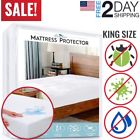 754207395598 Branded Mattress Cover Protector Waterproof Pad King Size