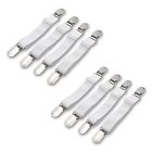 757440660140 Fitnate Adjustable Bed Sheet Fastener Heavy Duty Suspenders