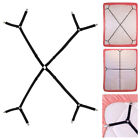 803015469523 Unbranded Crisscross Adjustable Bed Fitted Sheet Straps Suspenders