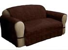 815632017803 Innovative Textile Solutions Ultimate Furniture Protector Loveseat Chocolate