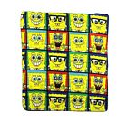 832313780528 Northwest Spongebob Squarepants Faces Design Large Lightweight Fleece
