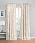840456037973 Duck River Textiles Kerissa Leaf Embroidered Faux Linen Two-tone Pole