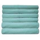 842491106447 Sweet Home Collection Bed Sheet Queen Misty Blue