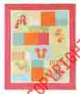 842581444 C F Enterprises Colorful Flip Flops On The Beach Quilted Throw 008246397007