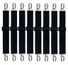 8541803534 Korlon Pack Adjustable Sheet Clips Bed Holder Straps Black