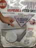 867740001601 Peelaways Disposable Fitted Mattress Sheets Layers Queen
