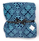 886003420171 Vera Bradley Fleece Throw Blanket Cuban Tiles Blue
