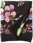 886003484128 Vera Bradley New Black Floral Throw Blanket Fleece