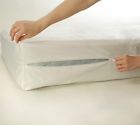 9 Products White Encasing Cover - Full Allergy Mattress Protector Control "