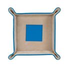 920-rbcs-5 Royce Leather Suede Creme Catchall Blue Ocean