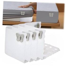 Sh001w4 Agoteer Bed Sheet Holders Keep Sheets Firm And Tight Fitted Corners With