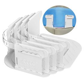Alimosty 769092052297 Open Corner Bed Sheet Holder With Lock Strips Heavy Duty Bedsheet Clips