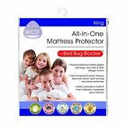All-in-one Bed Bug Blocker Non-woven Zippered Mattress Protector King New 010482017465