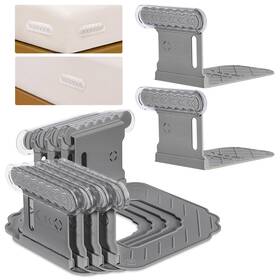 Alwenid 769092053065 Bed Sheet Holder With Slide Lock Straps Heavy Duty Corner Middle Fitted Beds