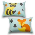 Amadora Design Concepts Woodland Creatures 2 Piece Ultra Microfiber Pillowcase Set Of 738759829169