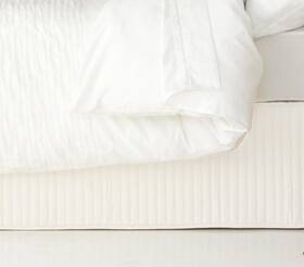 Qv2587whtsb Ardor Boudoir Quilted Valance White - Single