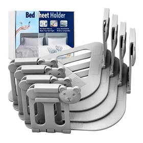 Arvorum 743557330168 4-pack Bed Sheet Holders Fastener Straps Keep Fitted Tight