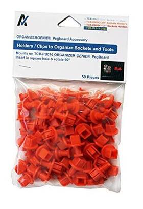 Tcb-kn013 Ascend Tools Inc. 3/8 Inch Socket Holders 50 Pcs - 3/8ftft Drive Pieces